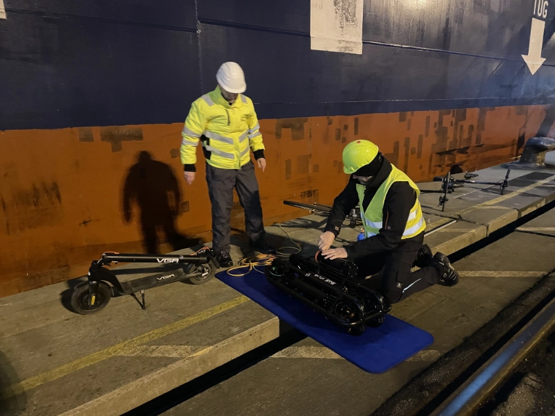 Hull inspection with HullSight Ultimate