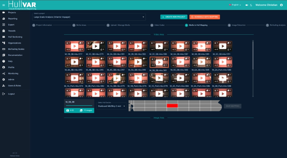 HullVAR / Hull Visual Analytics & Reporting sample ui