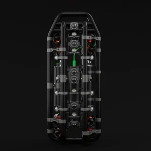 sentinus Sentinus ROV with stereo cameras at the center